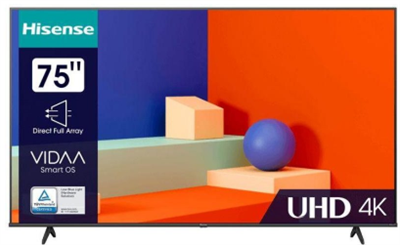 Телевизор Hisense 75A6K 75a6k - фото 104265