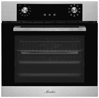 Встраиваемый электрический духовой шкаф Monsher MOE 6092 Acier 76664 - фото 104416
