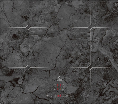 Встраиваемая индукционная варочная панель Lex EVI 640 F DS chpe000006 - фото 107142