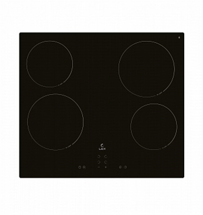 Встраиваемая электрическая варочная панель Lex EVH 640B BL chpe000016 - фото 107147