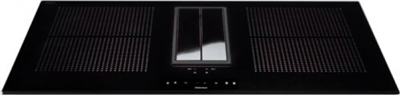 Индукционная варочная панель со встроенной вытяжкой Falmec Quantum 90 Vetro Nero CUZQ90.00P8#ZZZN460F cuzq90.04p8#zzzn461f - фото 107476