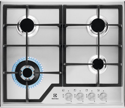 Встраиваемая газовая варочная панель Electrolux EGS6436SX egs6436sx - фото 107782