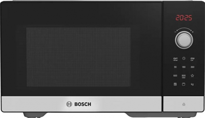 Микроволновая печь Bosch FEL053MS1, 800Вт, 25л, нержавеющая сталь fel053ms1 - фото 108119