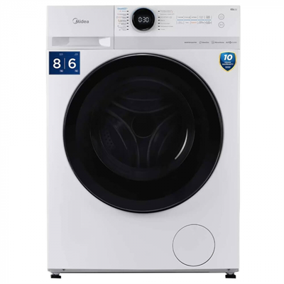 Стиральная машина с сушкой Midea MF200D80WBS/W-RU mf200d80wbs/w-ru - фото 109100