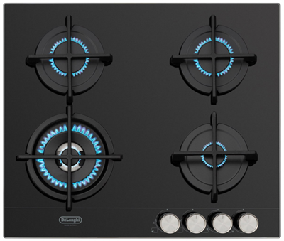Встраиваемая газовая варочная панель Delonghi NSL 460 N к00000000011 - фото 111531
