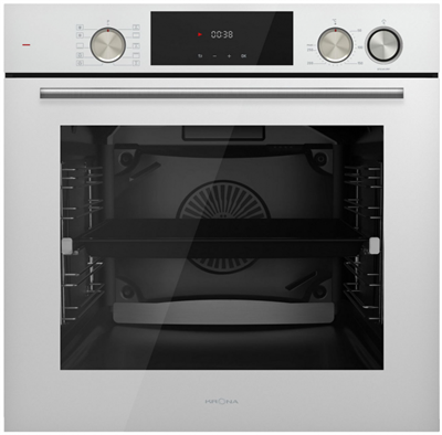 Встраиваемый электрический духовой шкаф Krona Nebula steam 60 WH ка-00006700 - фото 111719
