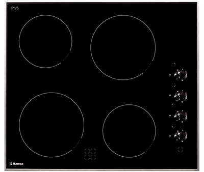 Hansa BHCI65123030 стеклокерамическая поверхность - фото 13255