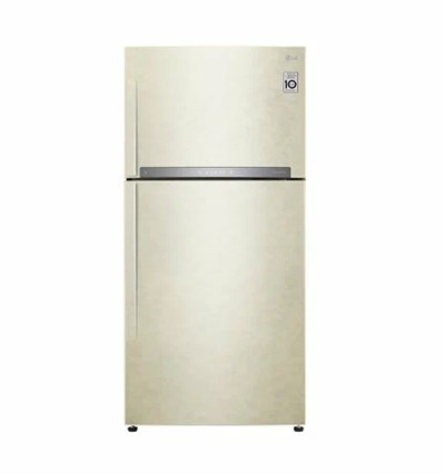 Холодильник двухкамерный LG GN-H702HEHL Total No Frost, инверторный бежевый gn-h702hehl - фото 154297