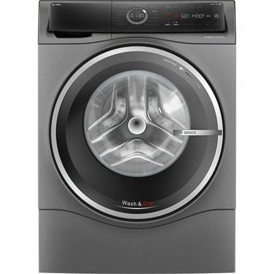 Стиральная машина Bosch Serie 8 WNC254ARSN, с фронтальной загрузкой, 10.5кг, с сушкой, с английской панелью управления wnc254arsn - фото 164157