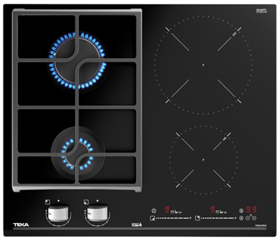 Варочная панель Teka Hybrid JZC 64322 ABN Black - фото 17556