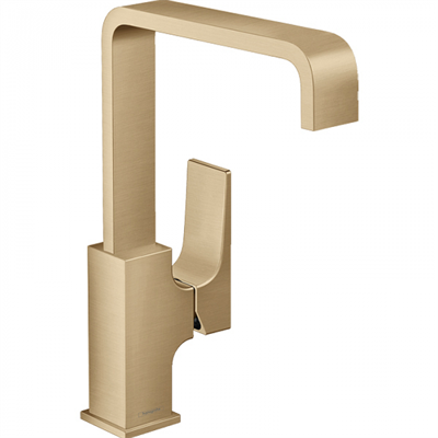 Смеситель Hansgrohe Metropol 32511140 для раковины, шлифованная бронза 32511140 - фото 189725