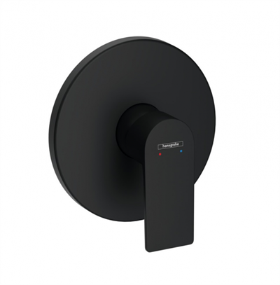 Смеситель Hansgrohe Rebris 72668670 E для душа, черный матовый 72668670 - фото 198340