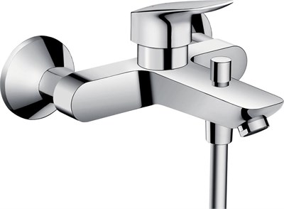Смеситель для ванны Hansgrohe Logis 71400000, хром 71400000 - фото 217307
