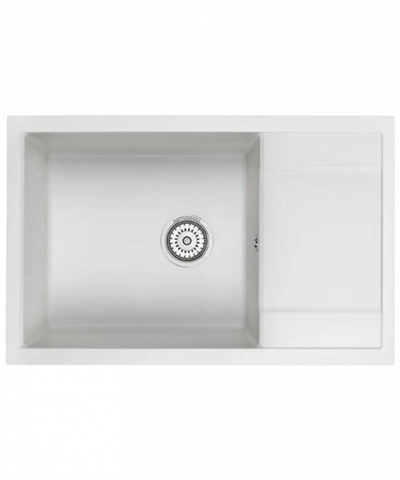 Кухонная мойка Kuppersberg Roys 60 NL 1B1D white 00006719 - фото 221149