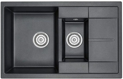 Кухонная мойка Kuppersberg Modena 60 Nl 1,5B1D anthracite 00006721 - фото 221151