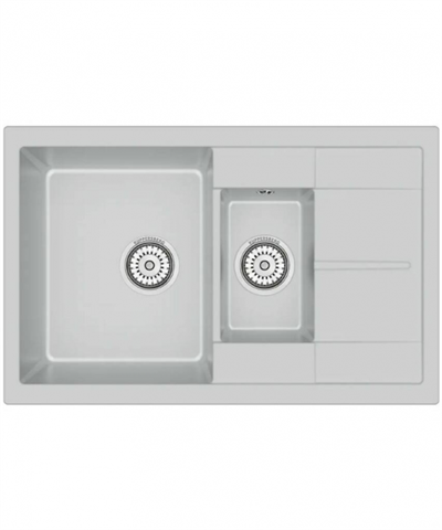 Кухонная мойка Kuppersberg Modena 60 NL 1,5B1D grey rock 00006722 - фото 221152
