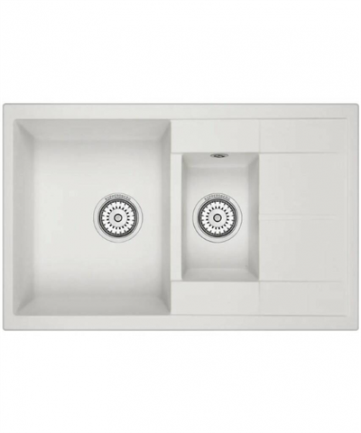 Кухонная мойка Kuppersberg Modena 60 NL 1,5B1D white 00006725 - фото 221155