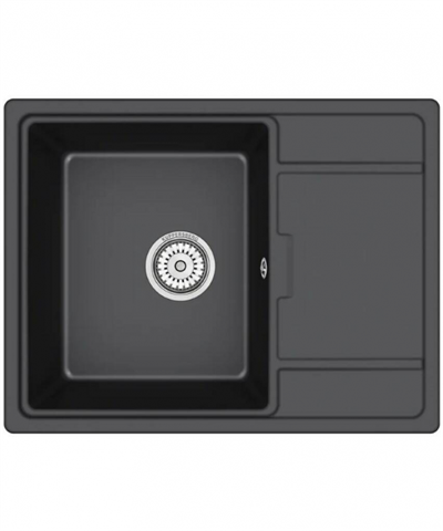 Кухонная мойка Kuppersberg Roys 50 NL 1B1D deep black 00006732 - фото 221162
