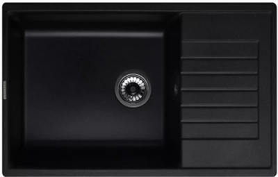 Кухонная мойка Kuppersberg Roys 1B1D black 00008277 - фото 221388