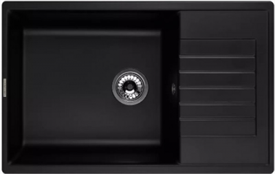 Кухонная мойка Kuppersberg Roys 1B1D black metallic 00008278 - фото 221389