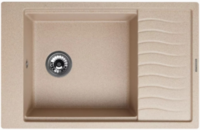 Кухонная мойка Kuppersberg MILA 1B1D BEIGE 00008297 - фото 221400