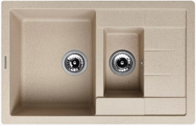 Кухонная мойка Kuppersberg Modena 1,5B1D BEIGE 00008318 - фото 221411