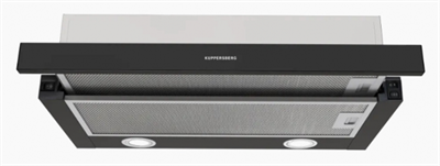Вытяжка телескопическая Kuppersberg SLIMDUAL 60 B 00008557 - фото 221510