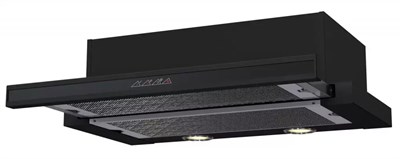 Встраиваемая вытяжка Krona Kamilla Sensor 2M 600 Black/Black glass 00016872 - фото 221593