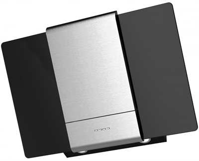 Каминная вытяжка Krona Talli 900 inox/black glass 3P 00020309 - фото 221610