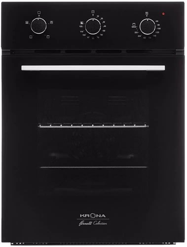 Встраиваемый электрический духовой шкаф Krona Breve 45 BL 00026332 - фото 221672