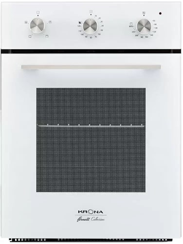 Встраиваемый электрический духовой шкаф Krona Breve 45 WH 00026333 - фото 221681