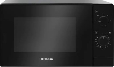 Hansa AMMF20M1BH микроволновая печь отдельностоящая, 20 л, 44х36,5х25,9 см, черный 1103191 - фото 222883