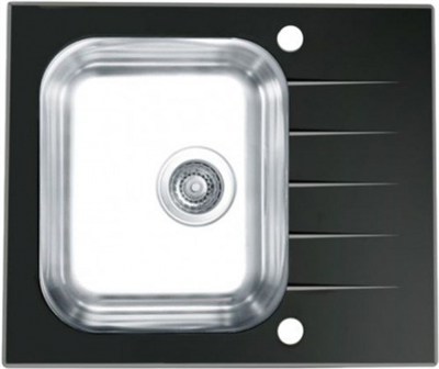 Кухонная мойка Alveus Vitro 10 RAL9005-90 черная 1114557 1114557 - фото 223053