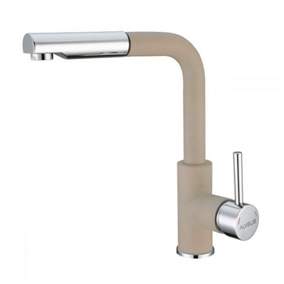 Смеситель для мойки Alveus SIROS - P G55 BEIGE 1129045 - фото 223398