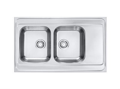 Кухонная мойка Alveus CLASSIC PRO 80 SAT-90 (1130472) 1130472 - фото 223542
