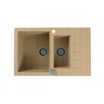 Кухонная мойка Alveus CADIT 70 BEIGE-G55 бежевый (1131359) 1131359 - фото 223577