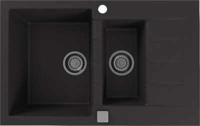 Кухонная мойка Alveus CADIT 70 CARBON-G91 черный (1131361) 1131361 - фото 223581