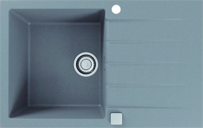 Кухонная мойка Alveus CADIT 20 CONCRETE-G81 серый (1132025) 1132025 - фото 223627
