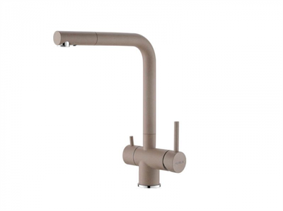 Смеситель для кухни Alveus AQUILA G55 BEIGE бежевый (1139807) 1139807 - фото 223793