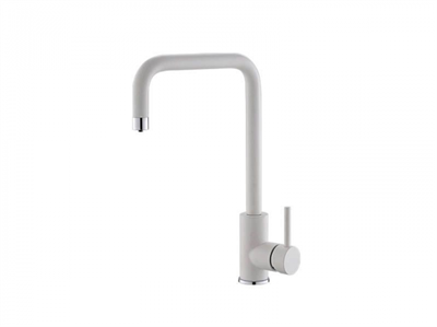 Смеситель для кухни Alveus DUAL G11 ARCTIC белый (1139810) 1139810 - фото 223799