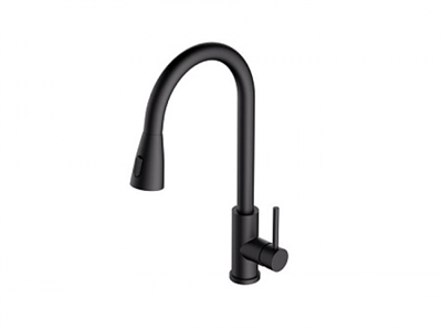 Смеситель для кухни Alveus Primrose PS Black Matt 1148265 черный матовый 1148265 - фото 224118