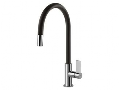 Смеситель для мойки Franke Ambient Evo 115.0373.950 хром/чёрный 115.0373.950 - фото 224180