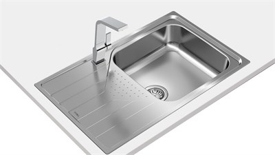 Металлическая мойка Teka UNIVERSE 50 T-XP 1B 1D MAX MCTXT 115110030 - фото 224485