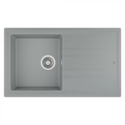 Гранитная мойка Teka STONE 50 B-TG Серый Металлик 115330014 - фото 224508