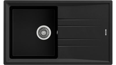 Teka STONE 50 B-TG 1B 1D, мойка, гранит, карбон 115330015 - фото 224509