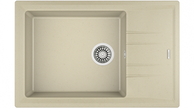 Гранитная мойка Teka STONE 60 S-TG 1B 1D Топаз Бежевый 115330032 - фото 224520