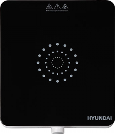 Настольная плита Hyundai HYC-0105 белый 1358603 - фото 225303