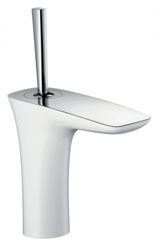 Смеситель Hansgrohe Pura Vida 15074400 для раковины, хром/белый 15074400 - фото 225841