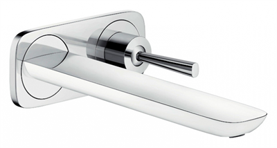 Смеситель Hansgrohe PuraVida 15085400 для раковины, хром/белый 15085400 - фото 225845