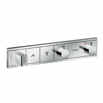 Смеситель Hansgrohe RainSelect 15355000 для душа, термостатический, хром 15355000 - фото 225875